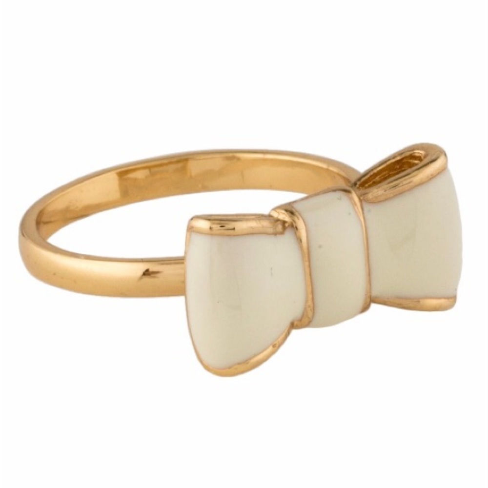 Kate Spade Enamel Bow Ring